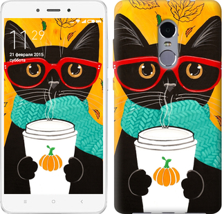

Чохол Осінній кіт на Xiaomi Redmi Note 4 639770