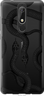 

Чехол Змеи для Nokia 5.1 1439772