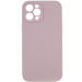 Чохол Silicone Case Full Camera Protective (AA) NO LOGO на Apple iPhone 12 Pro Max (6.7") (Сірий / Lavender)