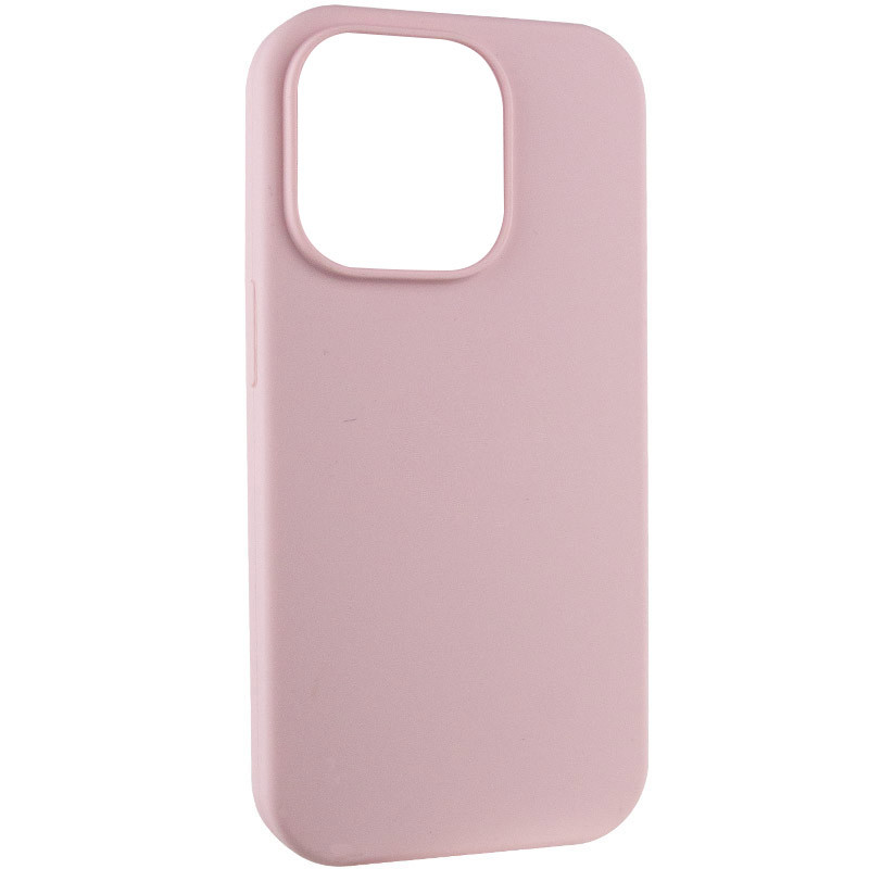 Фото Чехол Silicone Case Full Protective (AA) NO LOGO для Apple iPhone 13 Pro Max (6.7") (Розовый / Chalk Pink) на vchehle.ua