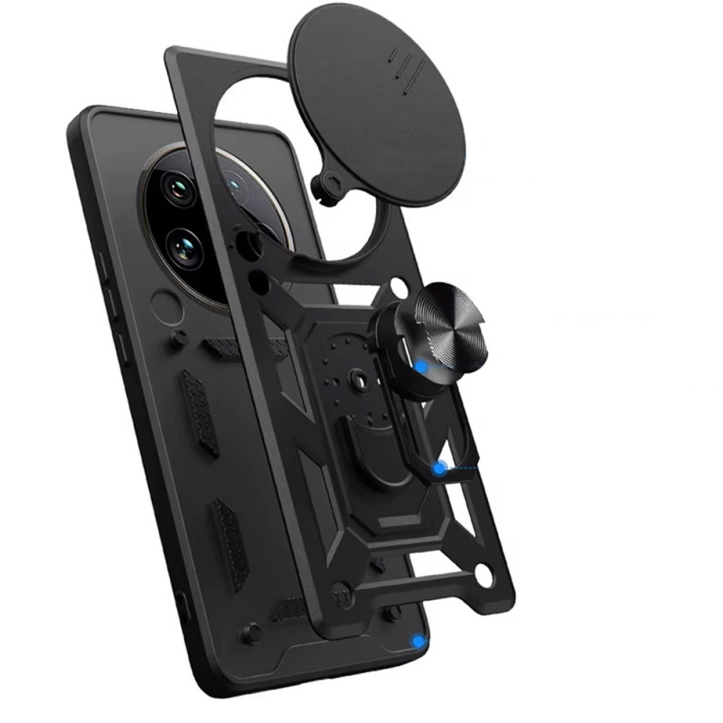 Замовити Ударостійкий чохол Camshield Serge Ring на Xiaomi 15 Ultra (Чорний) на vchehle.ua