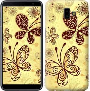 Чехол Красивые бабочки для Samsung Galaxy J6 Plus 2018