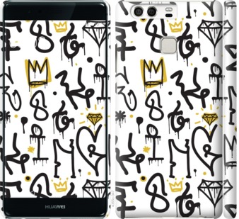 

Чехол Graffiti art для Huawei P9 745437