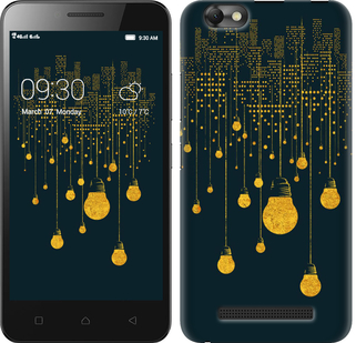 

Чохол Ілюстрація нічного міста на Lenovo Vibe C A2020 592307