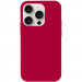 Чохол Silicone Case Full Protective (AA) NO LOGO на Apple iPhone 14 Pro Max (6.7") (Червоний / Rose Red)