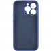 Фото Чохол Silicone Case Full Camera Protective (AA) NO LOGO на Apple iPhone 13 Pro (6.1") (Синій / Deep navy) на vchehle.ua