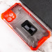 Фото Ударостійкий чохол Transformer CrystalRing на Apple iPhone 12 Pro Max (6.7") (Червоний) на vchehle.ua