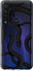 Чехол Змеи для Motorola G8 Plus