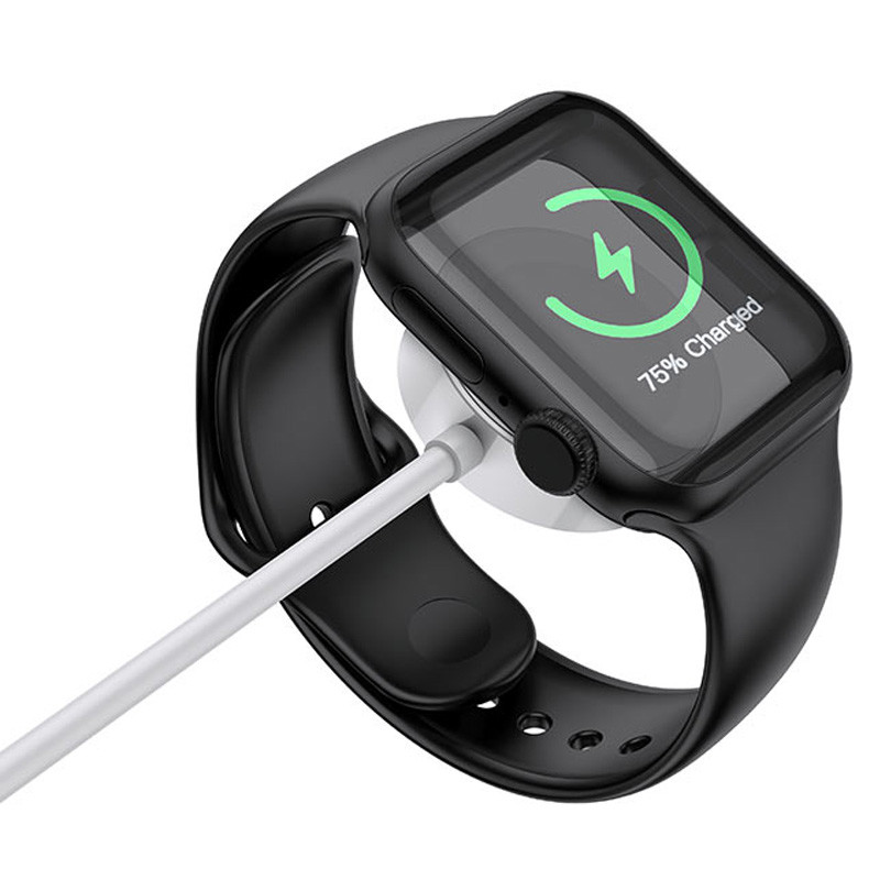 Купити БЗП BOROFONE BQ13 для Apple Watch (USB) (Білий) на vchehle.ua