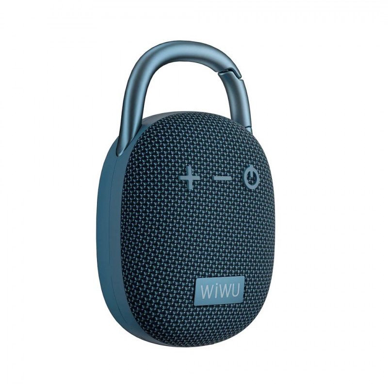 Фото Bluetooth Колонка WIWU H3 Clip Fun Portable Wireless Speaker (Blue) на vchehle.ua
