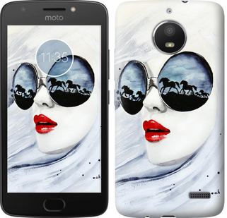 

Чохол Дівчина аквареллю на Motorola Moto E4 689900
