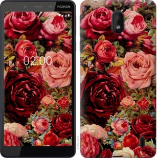 

Чехол Цветущие розы для Nokia 1 Plus 762797