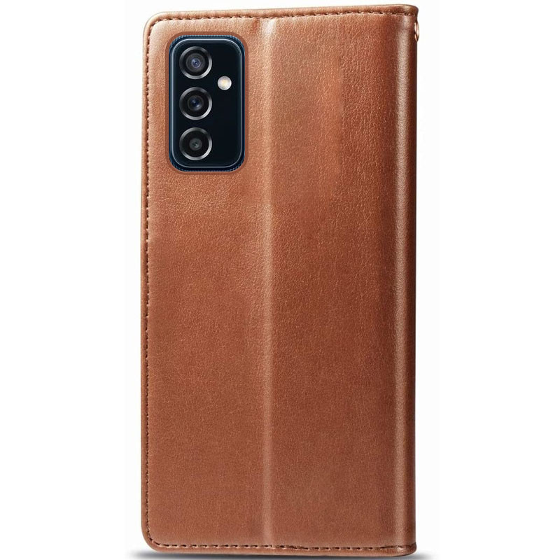 Кожаный чехол-книжка GETMAN Gallant (PU) для Samsung Galaxy A24 4G (Коричневый) в магазине vchehle.ua