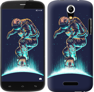 

Чохол Космонавт на скейтборді на Doogee Y100X 591633