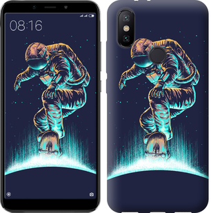 

Чехол Космонавт на скейтборде для Xiaomi Mi A2 651736