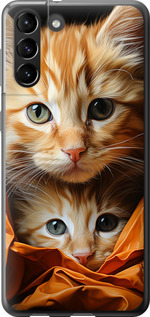Чехол Котики 2 для Samsung Galaxy S21 Plus