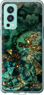 

Чехол Мрамор золото богатство для OnePlus Nord 2 1405786