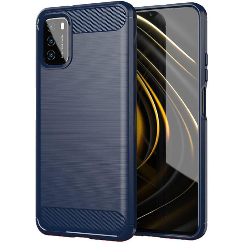 TPU чехол Slim Series для Xiaomi Poco M3 (Синий)