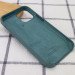 Фото Чехол Silicone Case (AA) для Apple iPhone 12 Pro Max (6.7") (Зеленый / Pine green) в магазине vchehle.ua