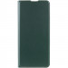 Шкіряний чохол-книжка GETMAN Elegant (PU) на Oppo A17k (Зелений)