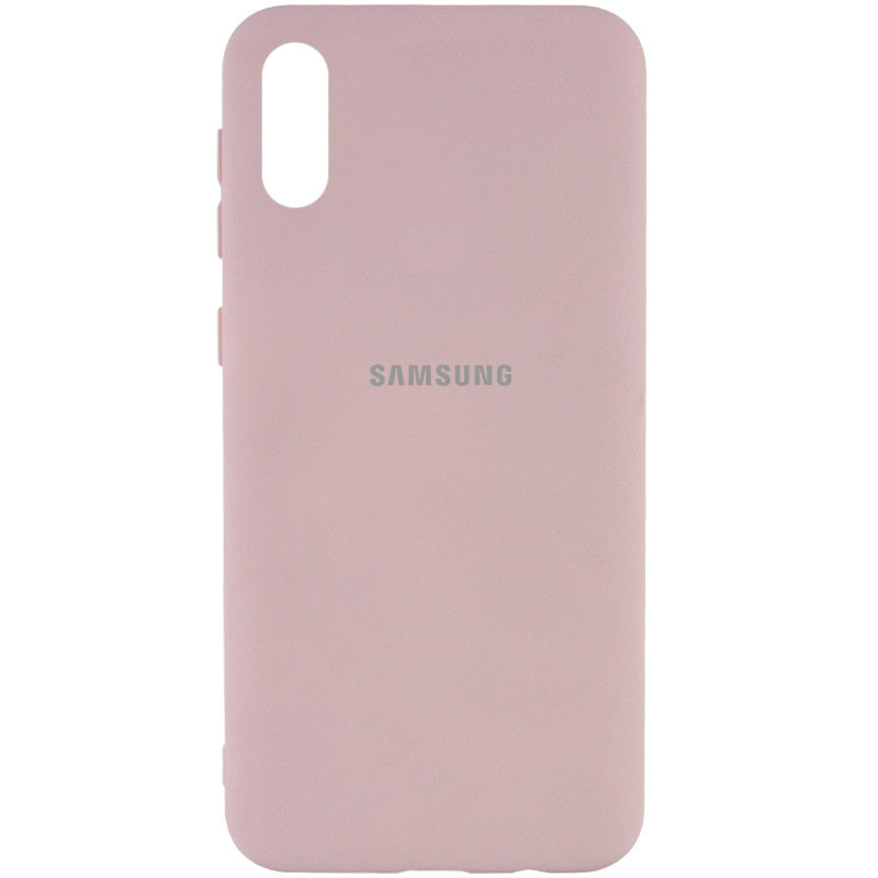 

Чохол Silicone Cover My Color Full Protective (A) на Samsung Galaxy A02 (Рожевий / Pink Sand) 1116211