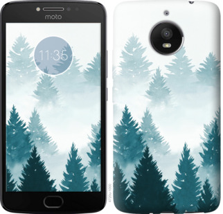 

Чохол Акварельні Ялинки на Motorola Moto E4 Plus 862892