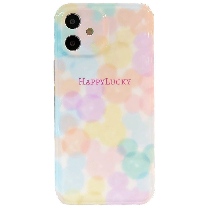 

TPU чохол HappyLucky на Apple iPhone 12 (6.1") (Pink) 1224679