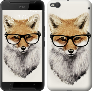 

Чехол Лис в очках для HTC One X9 634309