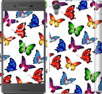 

Чехол Красочные мотыльки для Sony Xperia X F5122 881376