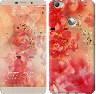 

Чехол Розовые цветы для LeTV Le 1s 325277