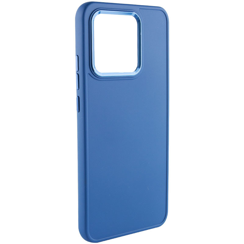 TPU чехол Bonbon Metal Style для Xiaomi Redmi 13C / Poco C65 (Синий / Denim Blue)