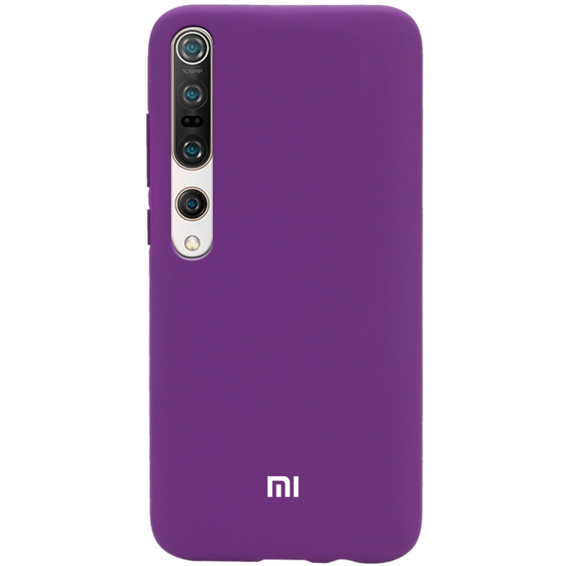 

Чохол Silicone Cover Full Protective (AA) для Xiaomi Mi 10 (Фіолетовий / Grape) 895316