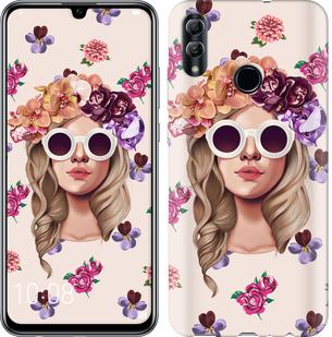 

Чехол Девушка с цветами v2 для Huawei Honor 10 Lite 690587