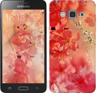 

Чехол Розовые цветы для Samsung Galaxy J3 Pro 704235