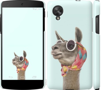 

Чохол Модна лама на LG Nexus 5 753171