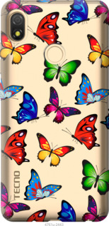 

Чехол Красочные мотыльки для Tecno Pop 3 BB2 1181910