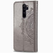Заказать Кожаный чехол-книжка Art Case с визитницей для Xiaomi Redmi Note 8 Pro (Серый) на vchehle.ua