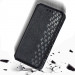 Фото Кожаный чехол-книжка GETMAN Cubic (PU) для Samsung Galaxy S21 FE (Черный) на vchehle.ua