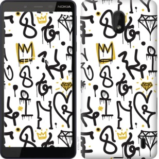 

Чехол Graffiti art для Nokia 1 Plus 764868