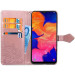 Кожаный чехол (книжка) Art Case с визитницей для Samsung Galaxy A10 (A105F) (Розовый) в магазине vchehle.ua