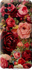 Чехол Цветущие розы для Huawei Honor 30