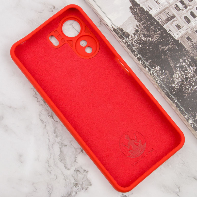 Фото Чехол Silicone Cover Lakshmi Full Camera (AAA) для Xiaomi Redmi 13C / Poco C65 (Красный / Red) в магазине vchehle.ua