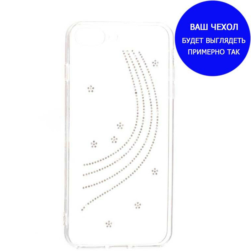 

TPU+PC чохол Unique зі стразами на Samsung J310 Galaxy J3 Pro (Безбарвний / Комета) 576677