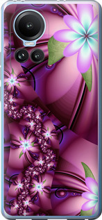 

Чехол Цветочная мозаика для Oppo Reno10 Pro 1695272