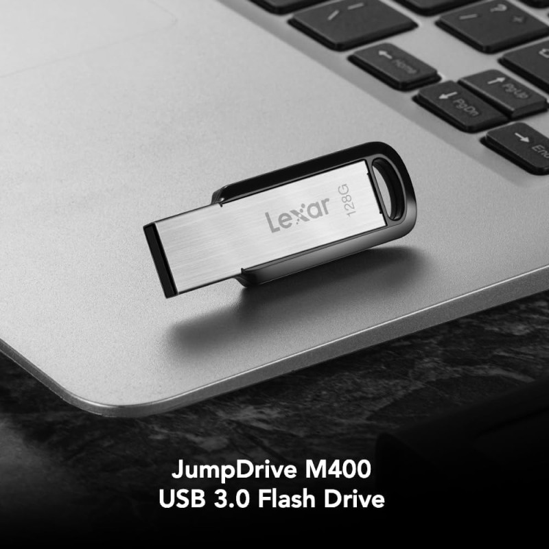 Фото Флеш накопитель LEXAR JumpDrive M400 (USB 3.0) 128GB (Iron-grey) на vchehle.ua