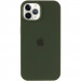 Фото Чохол Silicone Case Full Protective (AA) with Magnetic Safe на Apple iPhone 12 Pro Max (6.7") (Зелений / Cyprus Green) на vchehle.ua