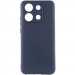Чохол TPU GETMAN Liquid Silk Full Camera на Xiaomi Redmi Note 13 Pro 4G (Синій / Midnight Blue)