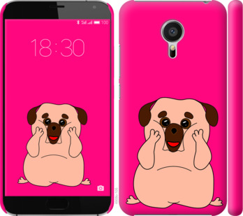 

Чохол Веселий мопс на Meizu MX5 928470