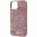 TPU чехол Bling World Rock Diamond для Apple iPhone 14 (6.1") (Розовый)