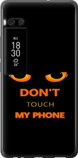 Чехол Don't touch the phone для Meizu Pro 7 Plus